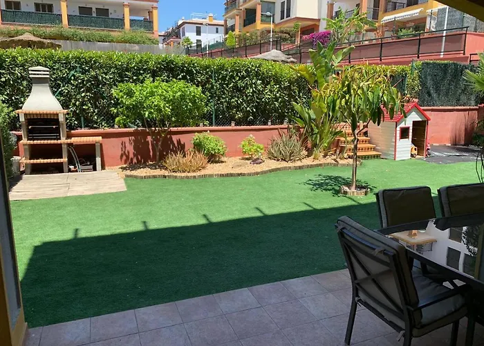 Apartamento Con Jardin Privado Y Acceso A Piscina